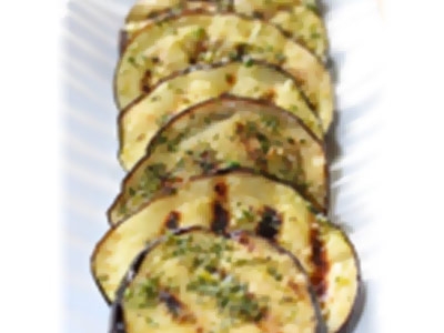 Neapolitan Herb Balsamic Marinated & Grilled Eggplant
