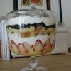 Trifle with Butter & Lemon Extra Virgin Olive Oil & White Peach Balsamic