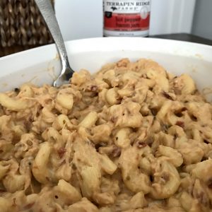 Stove Top Bacon Jam Mac and Cheese