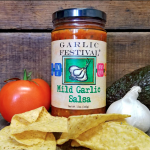 mild garlic salsa