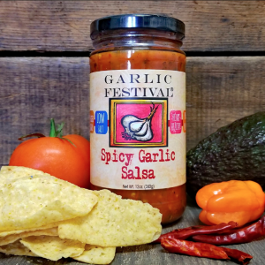 spicy garlic salsa